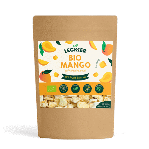 Gefriergetrocknete Mango von leckker im Family pack