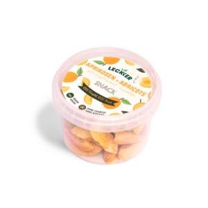 gefriergetrocknete Aprikose Snack-Dose