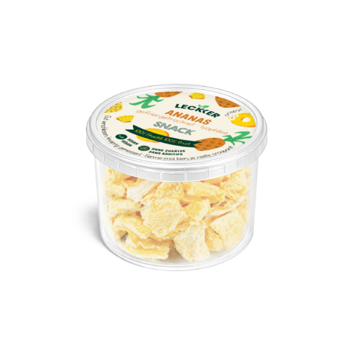 gefriergetrockneter ananas snack