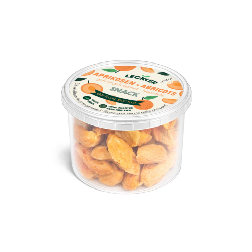 gefriergetrockneter aprikosen snack