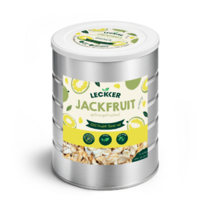 Gefriergetrocknete Jackfruit in Edelstahl Dose
